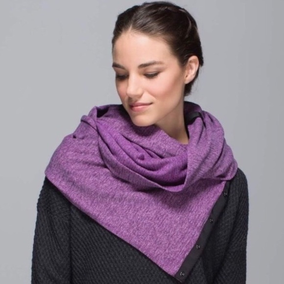 lululemon athletica Accessories - Lululemon Purple Vinyasa Scarf
